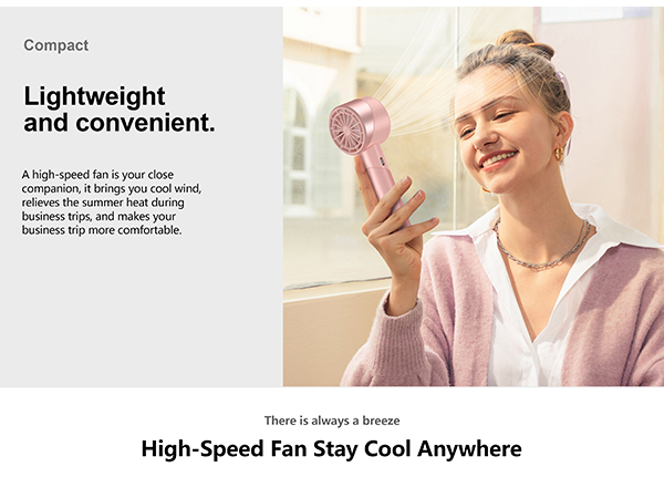 handheld fan