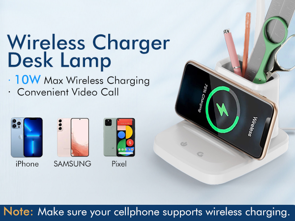 Small Desk Lamp White