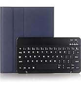 Lrufodya Keyboard Case for iPad Mini 5th/4th Gen, Bluetooth V3.0, Multi-Angle, Multi-System, Drop...