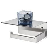 TOILET PAPER HOLDER WITH SHELF