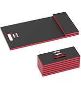 Deepredcoast Foldable EVA Utility Mat with Handle &amp; Strap, 47" × 15.8" High Density EVA Foam Knee...