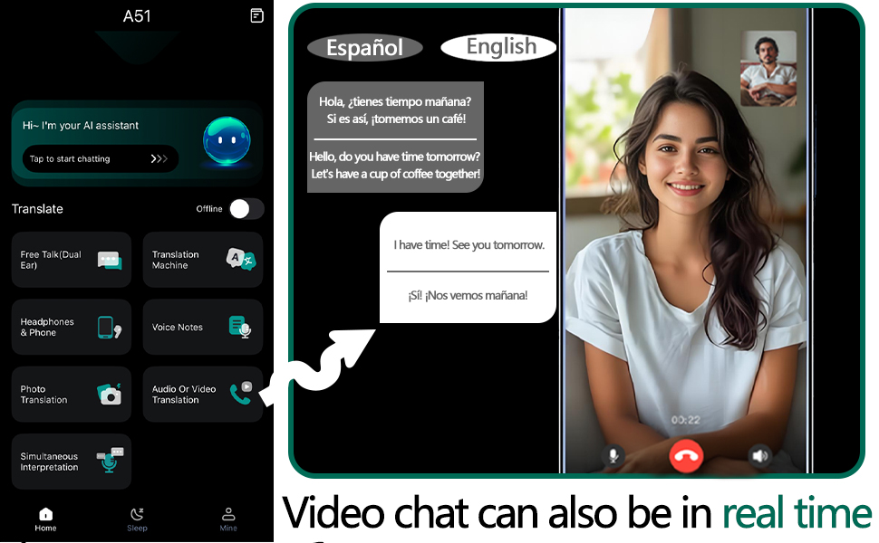 earbud translator in real time