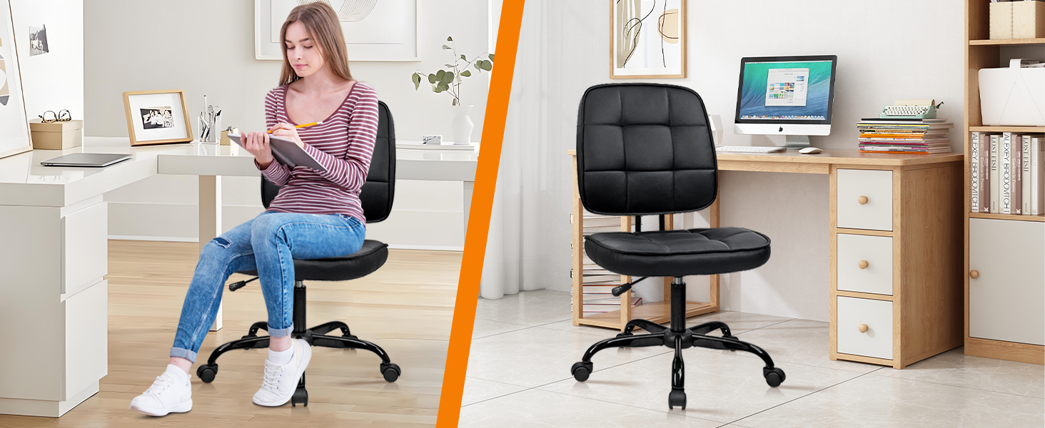 black office chair