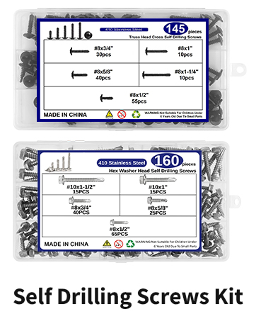 410 Stainless Steel Self Drilling Screws
