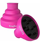 Collapsible Silicone Hair Dryer Diffuser - Travel and Easy Storage - Fit Most Hair Dryers with No...