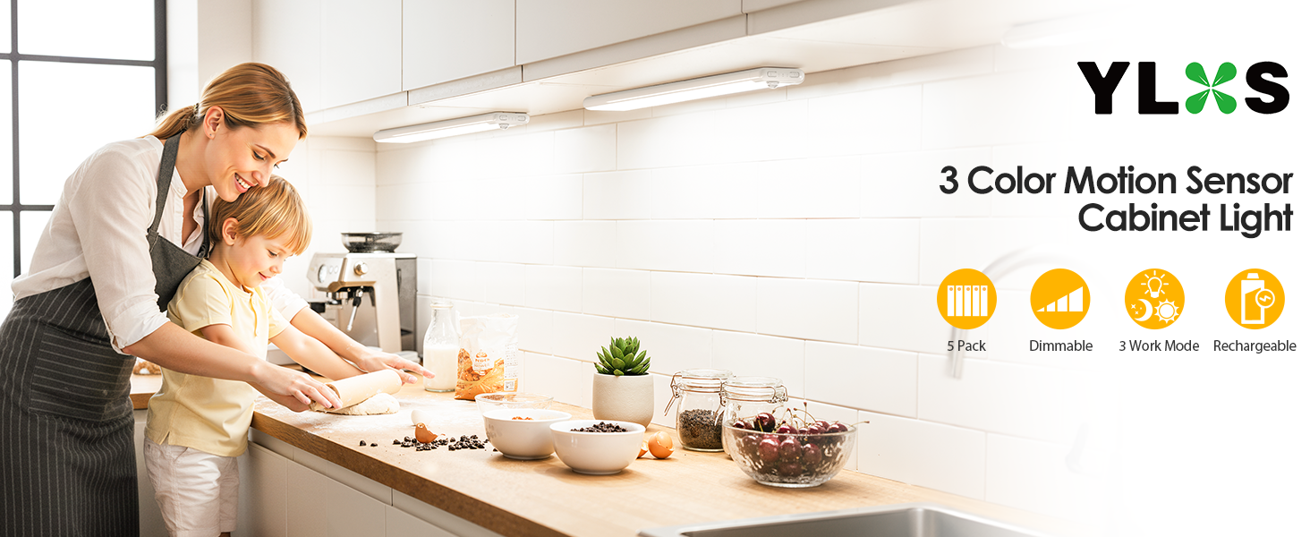 3 Color Temperatures and 10 Levels of Brightness