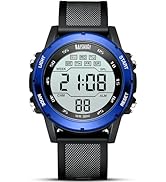 BAISHIOI Mens Watches Digital Watches for Men Casual Sports Military Waterproof Wrist Watches Sto...