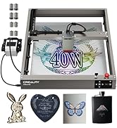 Creality Laser Engraver, 40W Laser Cutter with Air Assist, 120W High Accuracy Laser Engraving Mac...