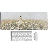 PaJiaNi Christian Themed Mouse Pad,Jesus Religious Mouse Pad,Large Vintage Easter Decor Desk Mat,...