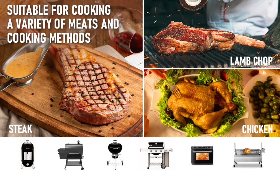 cooking digital meat thermometer