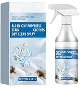 Clothing Emulsifier, 120ML Non Ionic Laundry Stain Remover Spray, Stain Remover for Clothes Laund...