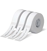 NIIMBOT D11 Label Maker Tape D110 Labels 3Rolls, Self-Adhesive Labeling Tape Replacement 0.47" X ...