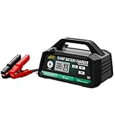 Battery Tender 15 AMP Battery Charger and Maintainer - 12V Switchable 15 AMP / 8 AMP / 2 AMP - Se...