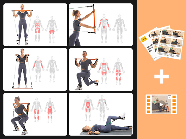 Portable Pilates Bar Kit