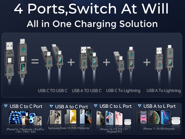 multi charging cable