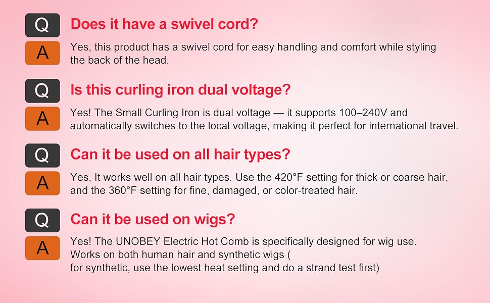 Electric Hair Straightening Comb