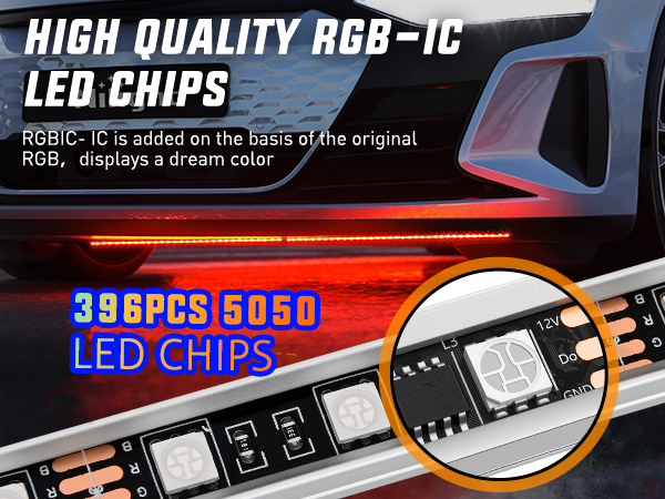 Aluminum Underglow Neon Accent Strip Lights