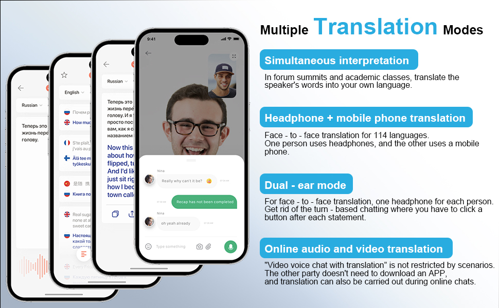 ai translation earbuds real time