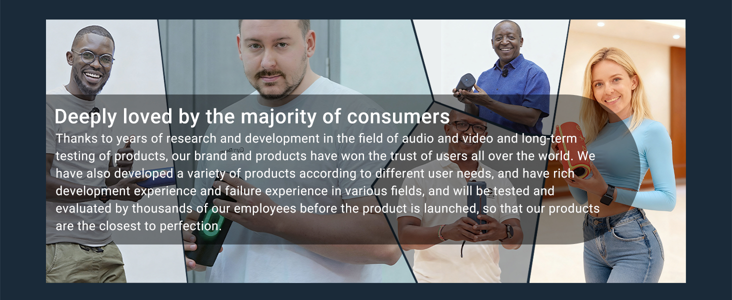 our customers from all over the world