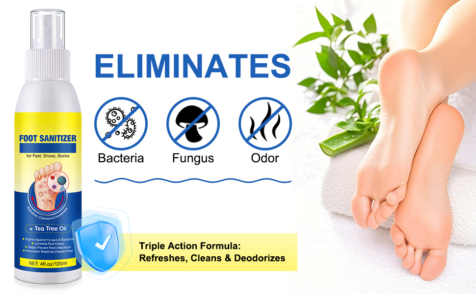 Tea Tree Oil Foot Disinfectant Spray
