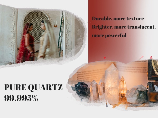 99.995% pure quartz, more energy,natural raw material,silicone rubber striker,silicone stick