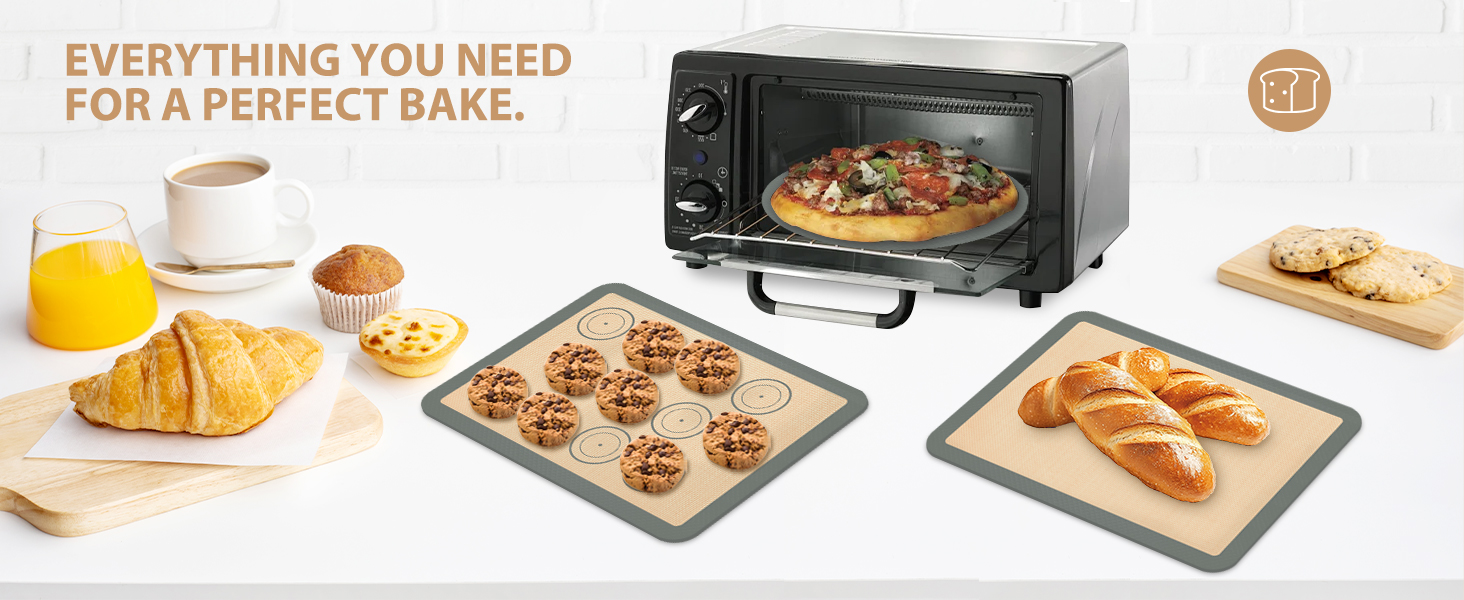 Silicone Baking Mat Set