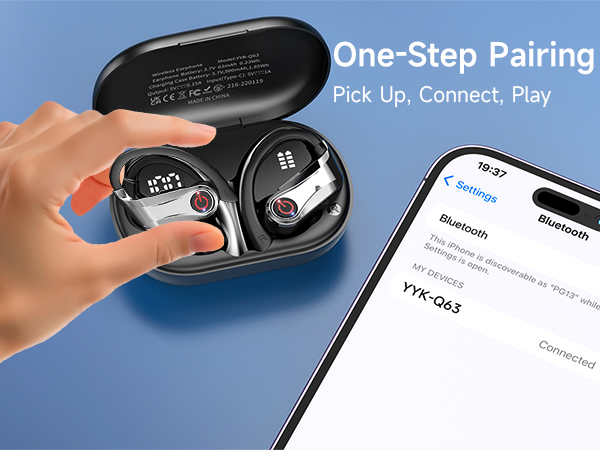bluetooth in ear headphones with microphone
