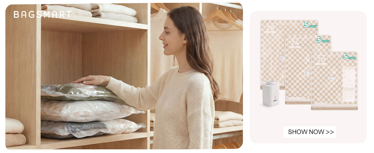 Vacuum Storage Bags for Travel