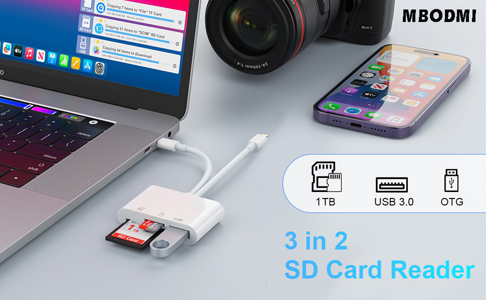SD Card Reader for iPhone