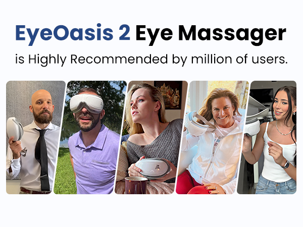 Eye Massager heated eye massager eye massager for migraines eye massager with heat and cooling
