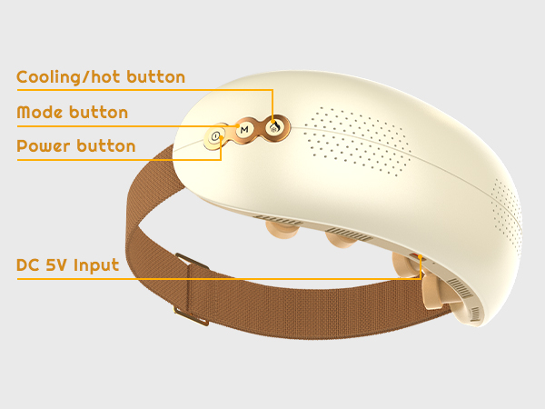 BEJA Eye Massager with Heat &amp;amp; Cooling