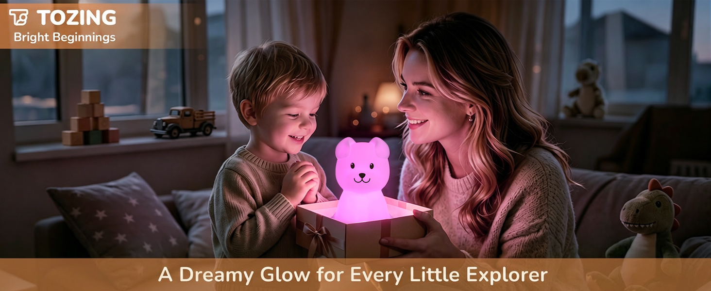 Silicone Dimmable Bedside Touch Light with Timer