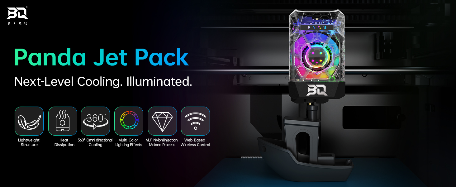 Panda Jet Pack V2.0 Transparent Shell