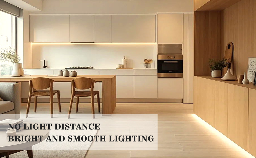 Super Bright Warm White COB LED Strip Lights