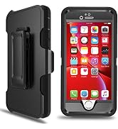 iPhone 6s Case, iPhone 6 Case Heavy Duty Drop Protection Tough Shockproof Cover with Belt Clip Bu...