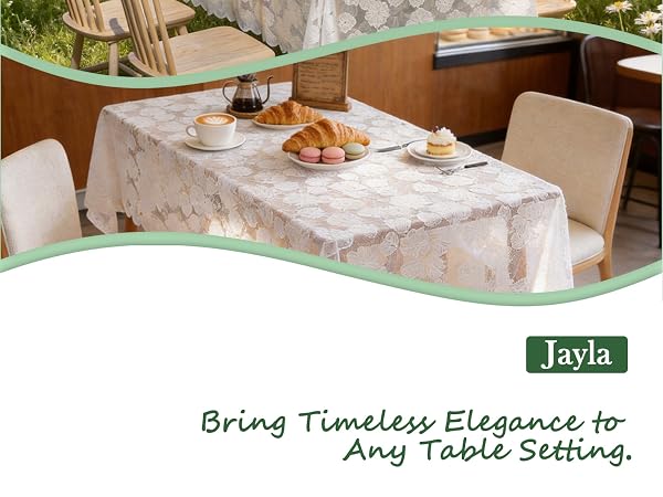 Elegant Lace Tablecloth