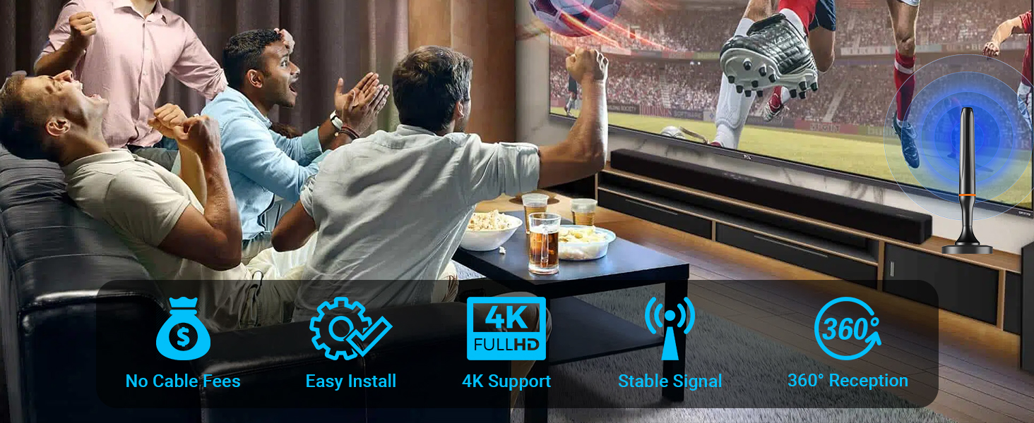 Digital TV Antenna for Smart Tv Indoor