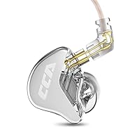 CCA CRA in Ear Monitor Headphones, Ultra-Thin Diaphragm Dynamic Driver IEM Earphones, Clear Sound...