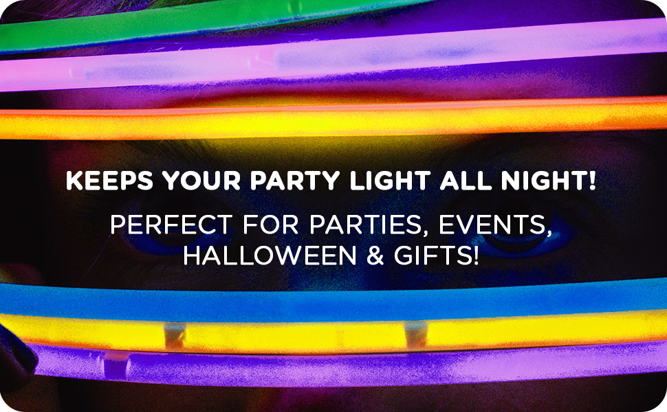 These Glow Sticks Will Keep Your Party Light All Night