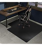 SALLOUS Office Chair Mat for Carpet, 48" x 36" Heavy Duty Chair Mat for Carpeted Floors, Gaming C...