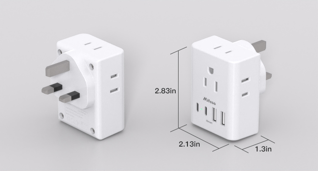 UK Power Adapter USB C