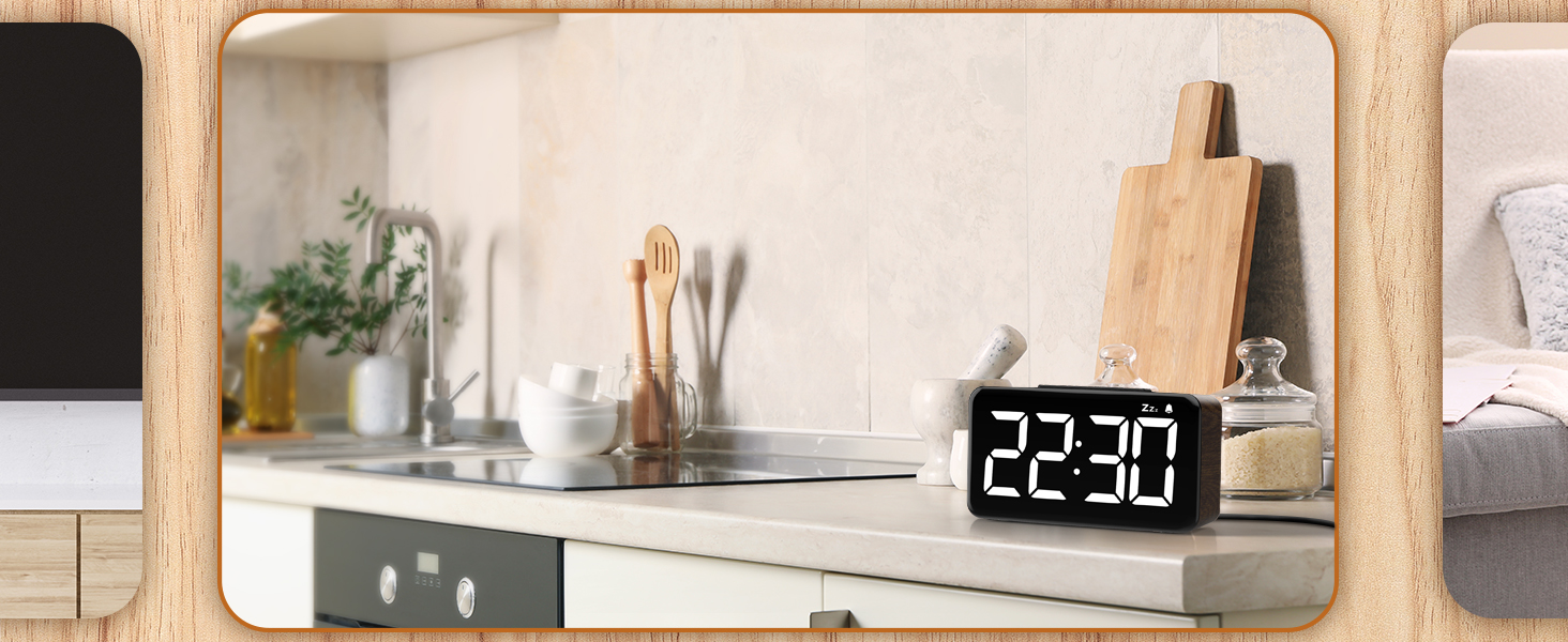 simple modern alarm clock