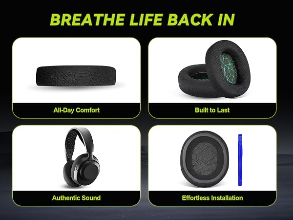 All-Day Comfort Built to Last Authentic Sound Effortless Installation