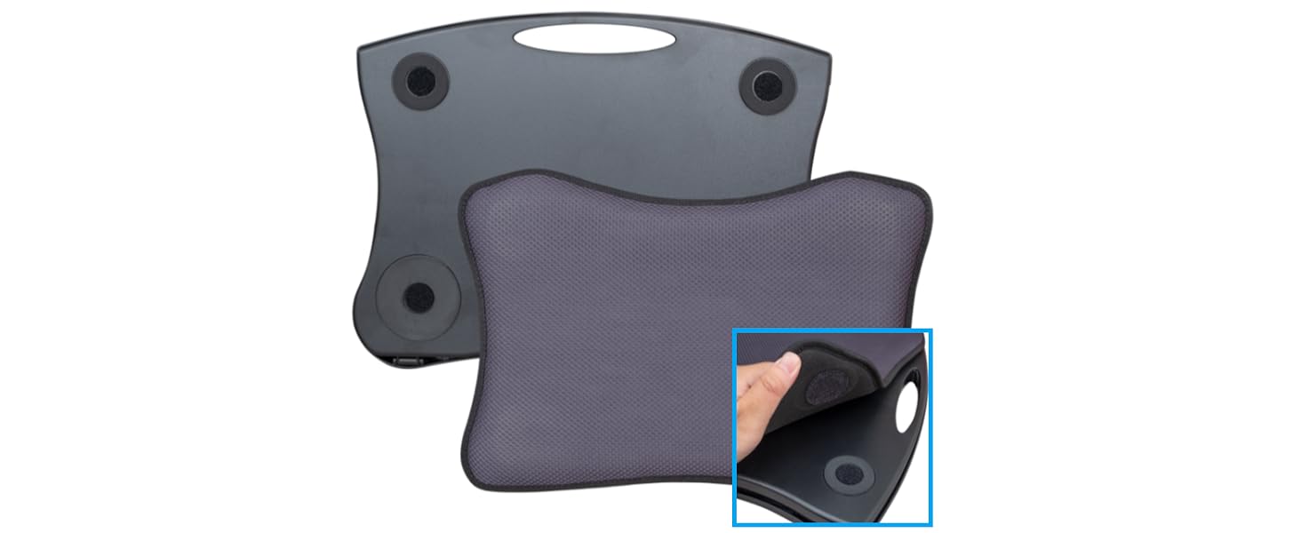 laptop lap pad with cushion
