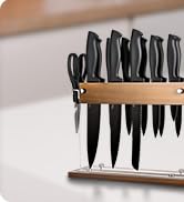 knife block set kitchen knife set