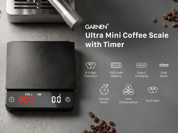 Garnen Mini Smart Coffee Scale