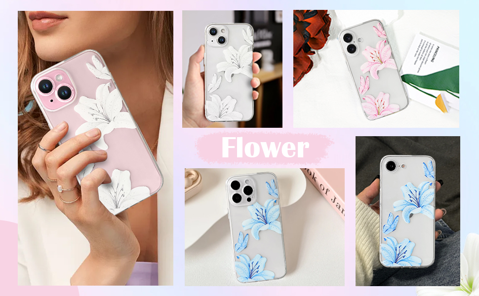 Lily Flower Floral Butterfly
