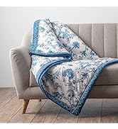 Maison d' Hermine Throw Blanket for Couch Lightweight Soft Warm Breathable Cotton Throw Blankets ...