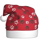 Yopiiefa Christmas Santa Hat Xmas Men Women Plush Hat for Christmas New Year Holiday Party Ginger...