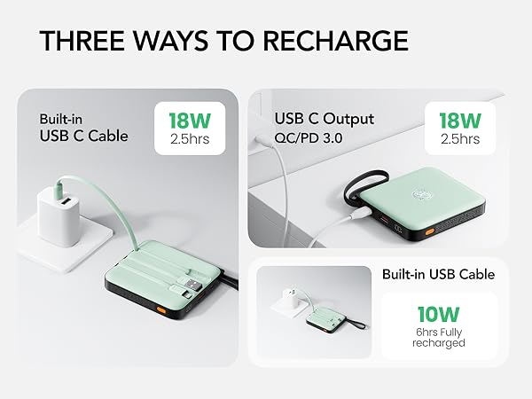iphone portable charger fast charging
